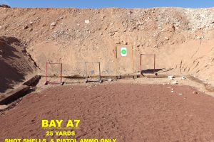 Bay A7 - 25 Yards - Shot Sheels & Pistol Ammo Only